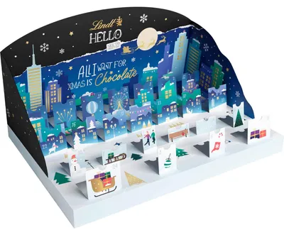 Produktbild von Lindt Hello Adventskalender PopUp