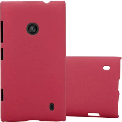 Produktbild von Cadorabo Schutzhülle für Nokia Lumia 520 / 521 Hülle in Rot Etui Hard Case Handyhülle Cover