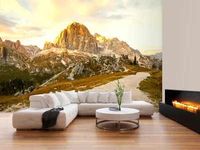 Produktbild von Vlies Fototapete Gebirge 400x280 cm Tapeten Wandtapete XXL Landschaft Natur c-B-0279-a-a