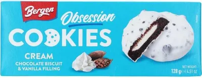 Produktbild von Bergen Obsession Cookies Cream 128g