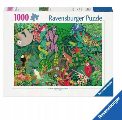 Produktbild von RAVENSBURGER Puzzle Magischer Regenwald Premium 1000 Teile
