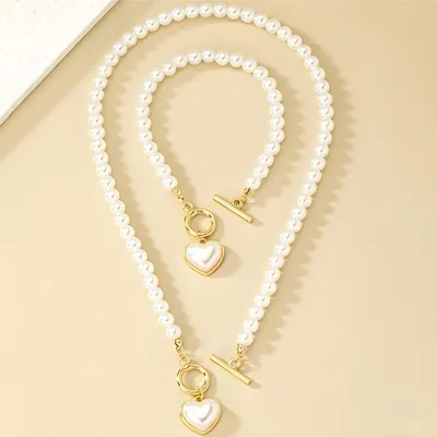 Obrázok produktu pre Elegantný set PS-38771 - Biela/Zlatá KP38771