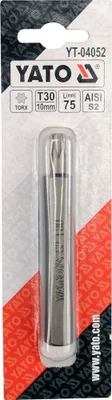 Produktbild von Yato YT-04052, 1 Stück(e), Torx, T30, Chrom-Vanadium-Stahl, 75 mm
