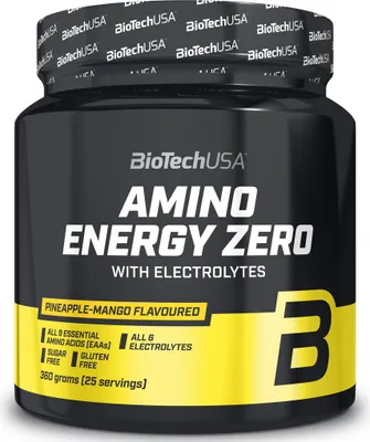 Image de PreWorkout - Biotech USA - Amino energy zero with electrolytes (360g) - Saveur Ice Tea Pêche