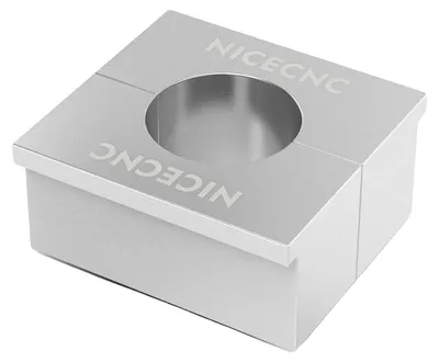 Produktbild von Gabelhalterungswerkzeug, langlebiges Aluminium, sicheres Spannmechanismus, Silber