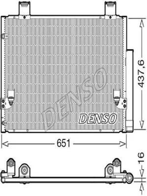 Zdjęcie produktu dla Skraplacz klimatyzacji DENSO DCN50057