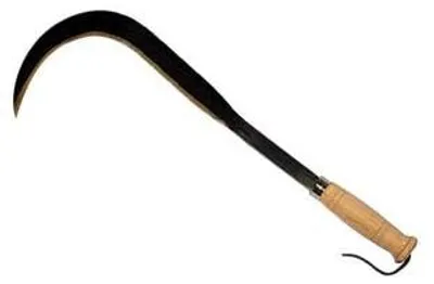 Immagine prodotto di Roncola Sfrattarola Con Manico Legno - cm.50