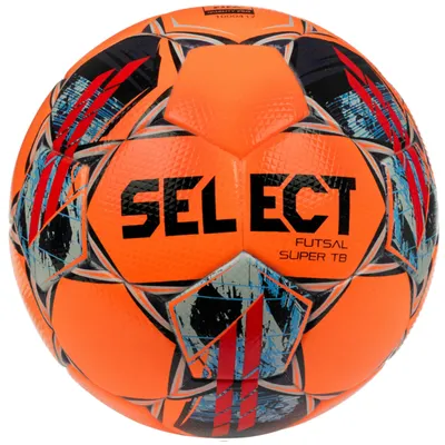 Image de Select Futsal Super Tb V22 Football - Orange / Vert Fluo  | Taille: SZ. FUTSAL