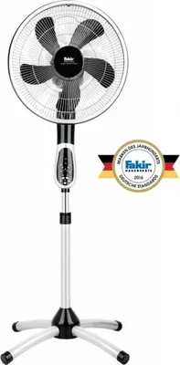 Produktbild von Fakir VC 360° Rotating, Schwarz, Silber, Flur, 0 - 35°, 1270 - 1480 mm, 15,2 cm (6"), 0 - 360°