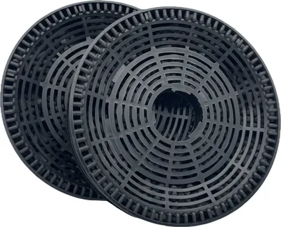 Produktbild von Aktivkohlefilter für Dunstabzugshauben von Altus, Amica, Arcelik, Beko, Grundig, Leisure (9189204771) / 1 Set bestehend aus 2 Ersatzfiltern von Berfico