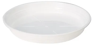 Image de Soucoupe Ronde D40cm - H5,5cm - Blanc - Fabrication Française