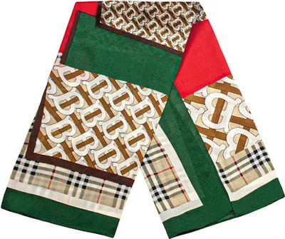 Obrázek produktu pro Vzorovaný šátek – hnědý, č. 24