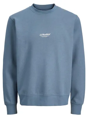 Produktbild von JACK & JONES Bequemes Sweatshirt Rundhals Rippbündchen Atmungsaktiv Größe: M