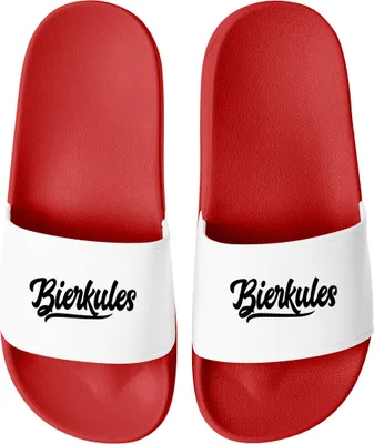 Produktbild von Badelatschen mit Spruch Alkohol Party Uni Badeschlappen mit Aufdruck Don Promillo Bierkules Trinkerbell Herren Damen Slides Party Urlaub Moonworks®
