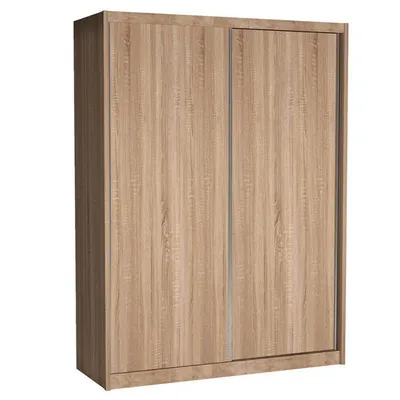 Produktbild von Kleiderschrank 180 cm mit Schiebetüren BERLINA 2 – Sonoma-Eiche