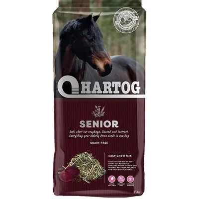 Produktbild von Eggersmann Hartog Senior – Häckselfutter für ältere Pferde, 15 kg