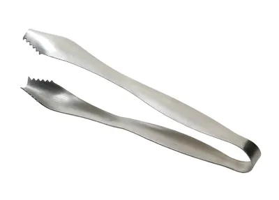 Zdjęcie produktu dla Szczypce do lodu Fuchs Szczypce do kostek lodu ze stali nierdzewnej seria Snake 18 cm