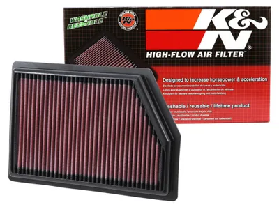 Produktbild von K&N 33-5009 Motorluftfilter: Hochleistung, Prämie, Abwaschbar, Ersatzfilter,Erhöhte Leistung, 2014-2018 (Cherokee)
