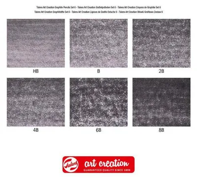 Produktbild von Talens Art Creation Graphitstifte Set 6