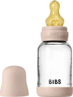 Produktbild von Bibs Glas-Flasche Baby Bottle Round 120 ml