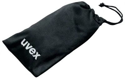 Produktbild von uvex Mikrofaserbeutel für Bügelbrillen schwarz