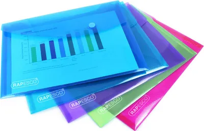 Produktbild von Rapesco Bright Popper Wallet