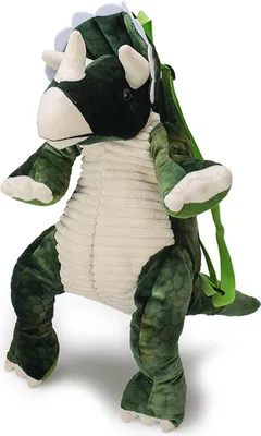 Produktbild von Kinder Rucksack - Grün, Einhorn-Dino Design, Puzzle-Stil - Für Schule, Geschenk & Freizeit