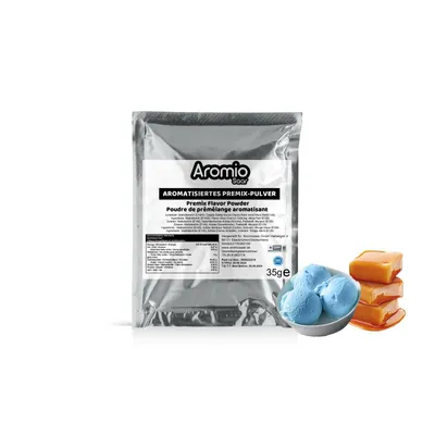 Produktbild von Aromiosaar Geschmackspulver Italienischer Karamell – 3 Stück * 35 g – für Eis, Gelato, Waffeln & Desserts