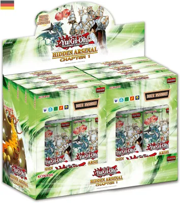 Zdjęcie produktu dla Yu-Gi-Oh! Hidden Arsenal Rozdział 1 Pudełko Wydanie 1 Angielski
