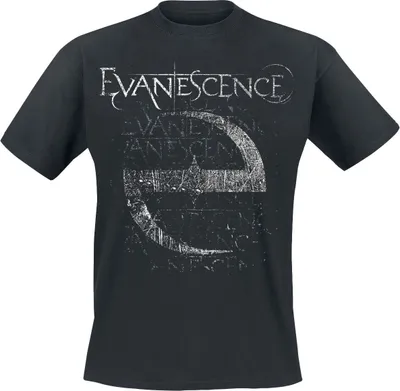 Produktbild von Evanescence T-Shirt Herren Distressed Stamped schwarz XL