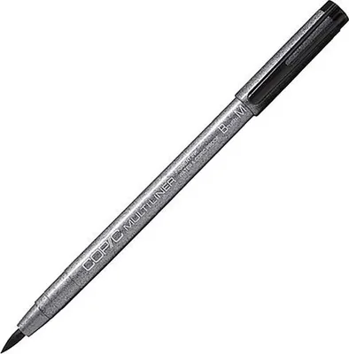 Obrázok produktu pre Copic Multiliner, Čierna, Jemná, Čierna, Kolo, 1 kusov