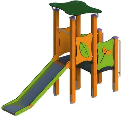 Produktbild von Rutschbahn Spielplatz Spielbereich Freizeitgelände Vergnügungsbereich Kinderzone