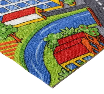Produktbild von Steffensmeier Teppichboden Anton Meterware | Auslegware für Kinderzimmer | Spielteppich | Straßenteppich, Größe: 300x500 cm