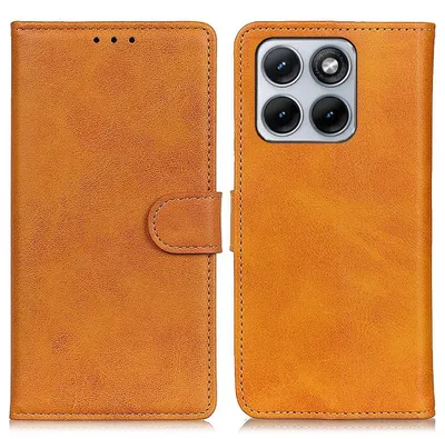 Produktbild von Motorola Edge 70 Fusion Hülle - Coverup Luxus Klapphülle - Braun