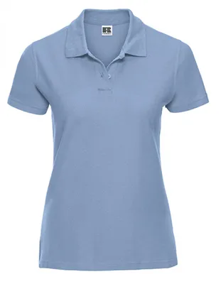 Produktbild von LadiesŽ Ultimate Baumwolle Poloshirt - Farbe: Sky - Größe: XS