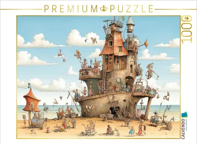 Produktbild von CALVENDO Puzzle Strandfreuden | 1000 Teile Lege-Größe 64x48cm Foto-Puzzle für glückliche Stunden