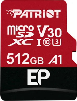 Immagine prodotto di Patriot Memory PEF512GEP31MCX memory card 512 GB MicroSDXC Class 10