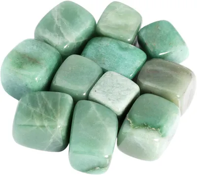 Produktbild von 460g polierte Trommelsteine aus grünem Aventurin, unregelmäßige Kristalle und Mineralien, lose Edelsteine und Dekosteine für Feng Shui, Blumentöpfe und Gartendekoration, 2-3.5cm