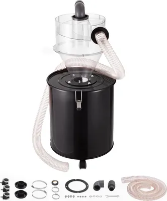 Obrázek produktu pro Cyklónový odlučovač prachu s nádržovým filtrem Separátor 101,6 mm pro 50L nádrž
