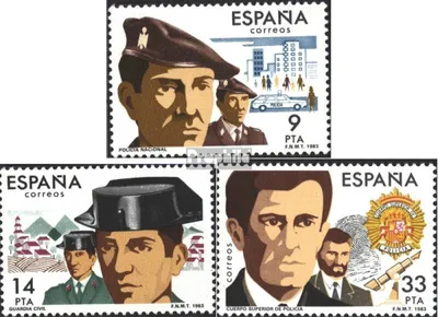 Produktbild von Briefmarken Spanien 1983 Mi 2574-2576 (kompl.Ausg.) postfrisch Sondermarken