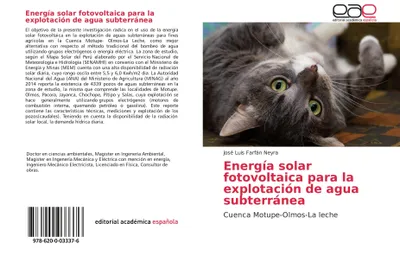 Produktbild von Photovoltaische Solarenergie für die Grundwassernutzung