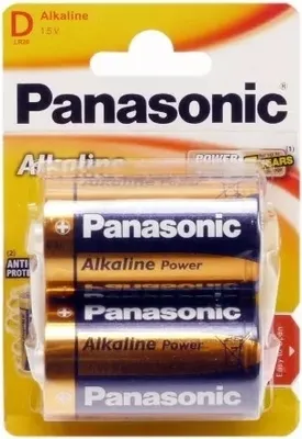 Zdjęcie produktu dla Panasonic Batterien SB Alkaline Power 2 x Mono Inhalt 12 Stck