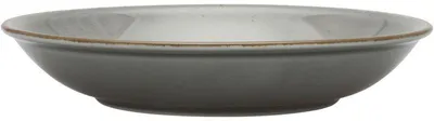 Produktbild von 12x Teller tief, Serie Hotel, grau, braun gesprenkelt, Ø 230 mm, 12 Stück