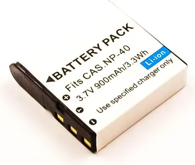Produktbild von Akku für CASIO NP-40DBA, NP-40, NP-40DCA Kodak LB-060, GB-60