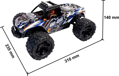 Zdjęcie produktu dla DF Models DF06 Light Truck RTR (LxBxH 31x23,5x14 cm, ca. 10000 g, Maßstab 1:14)