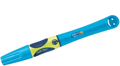 Produktbild von Füllhalter griffix Linkshänder Neon Fresh Blue A blau inkl. 1 Patrone Blister Packung mit 10 Stück
