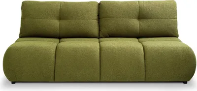 Produktbild von Klappbares Zweisitzer-Sofa mit Stauraum SELKIR - grün