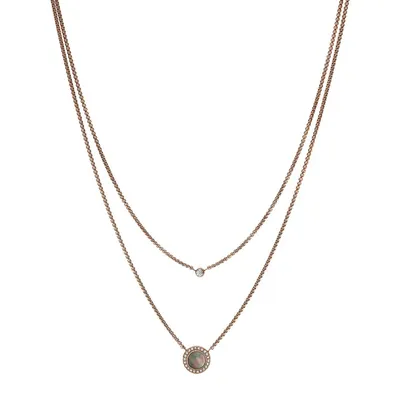Obrázok produktu pre Fossil JF02953791, Matinee náhrdelník, Žena, Nerezová oceľ