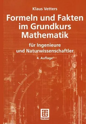 Immagine prodotto di Formeln und Fakten im Grundkurs Mathematik