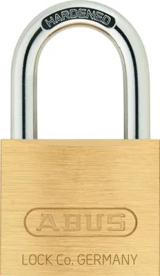 Produktbild von ABUS Vorhangschloss Messing 60, Gold, 30 g, 40 mm, 23 mm, 17 mm, 1 Stück(e)
